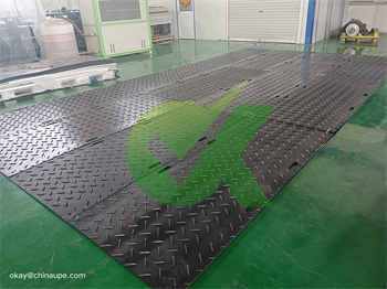 single-sided pattern temporary road track 4×8 Ft for Lawns 